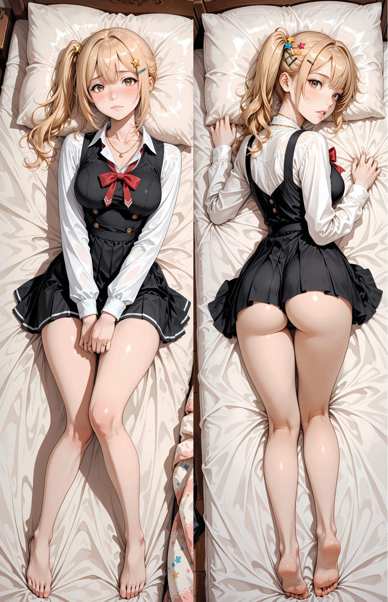 Roshidere - Miyamae Nonoa Dakimakura - Body Pillow Case