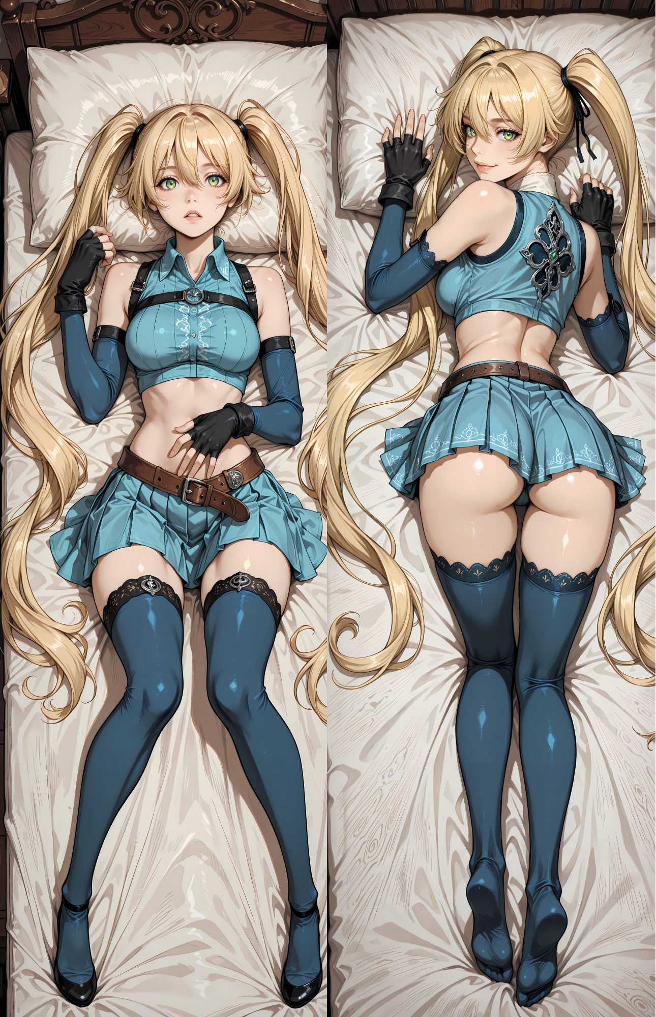 The Ossan Newbie Adventurer - Angelica Diarmuit Dakimakura - Body Pillow Case
