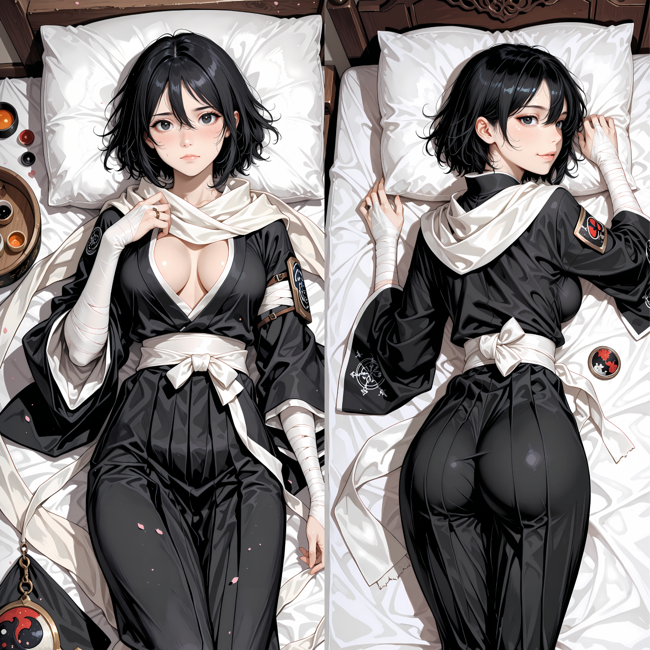 Bleach - Kuchiki Rukia Dakimakura - Body Pillow Case