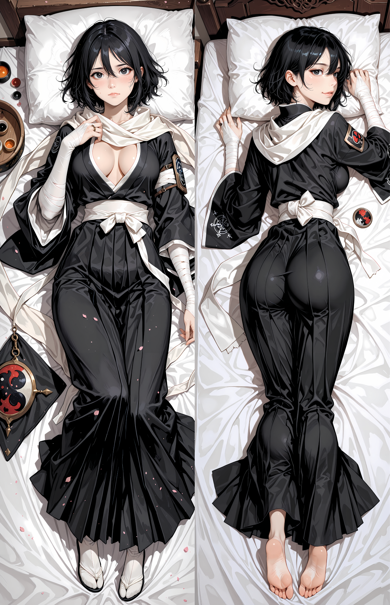Bleach - Kuchiki Rukia Dakimakura - Body Pillow Case