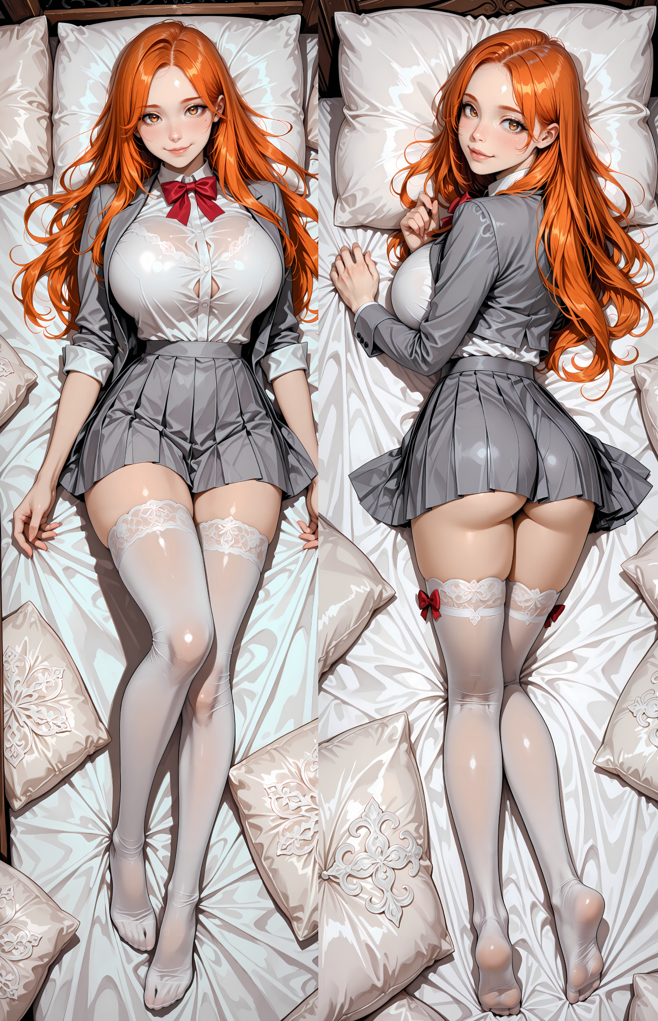 Bleach - Orihime (Uniform2) Dakimakura - Body Pillow Case