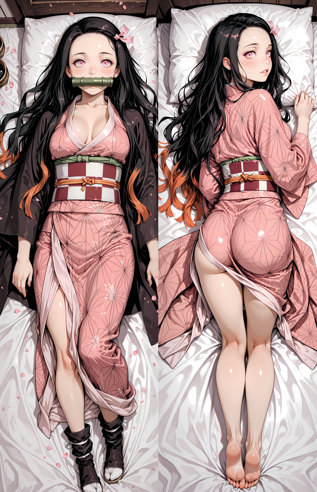 Demon Slayer - Nezuko Kamado Dakimakura - Body Pillow Case