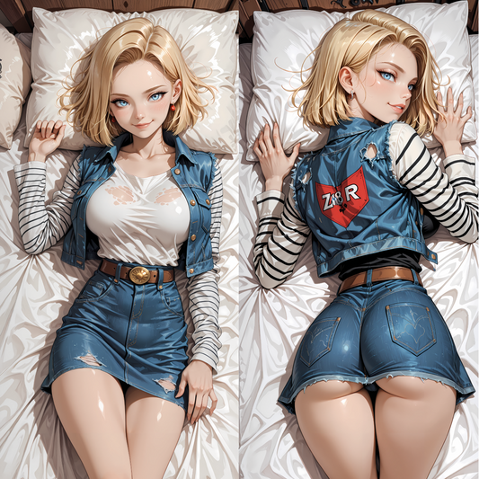 Dragonball - Android 18 - Body Pillow Case Dakimakura