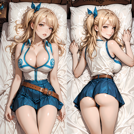 Fairy Tail - Lucy Heartfilia Dakimakura - Body Pillow Case