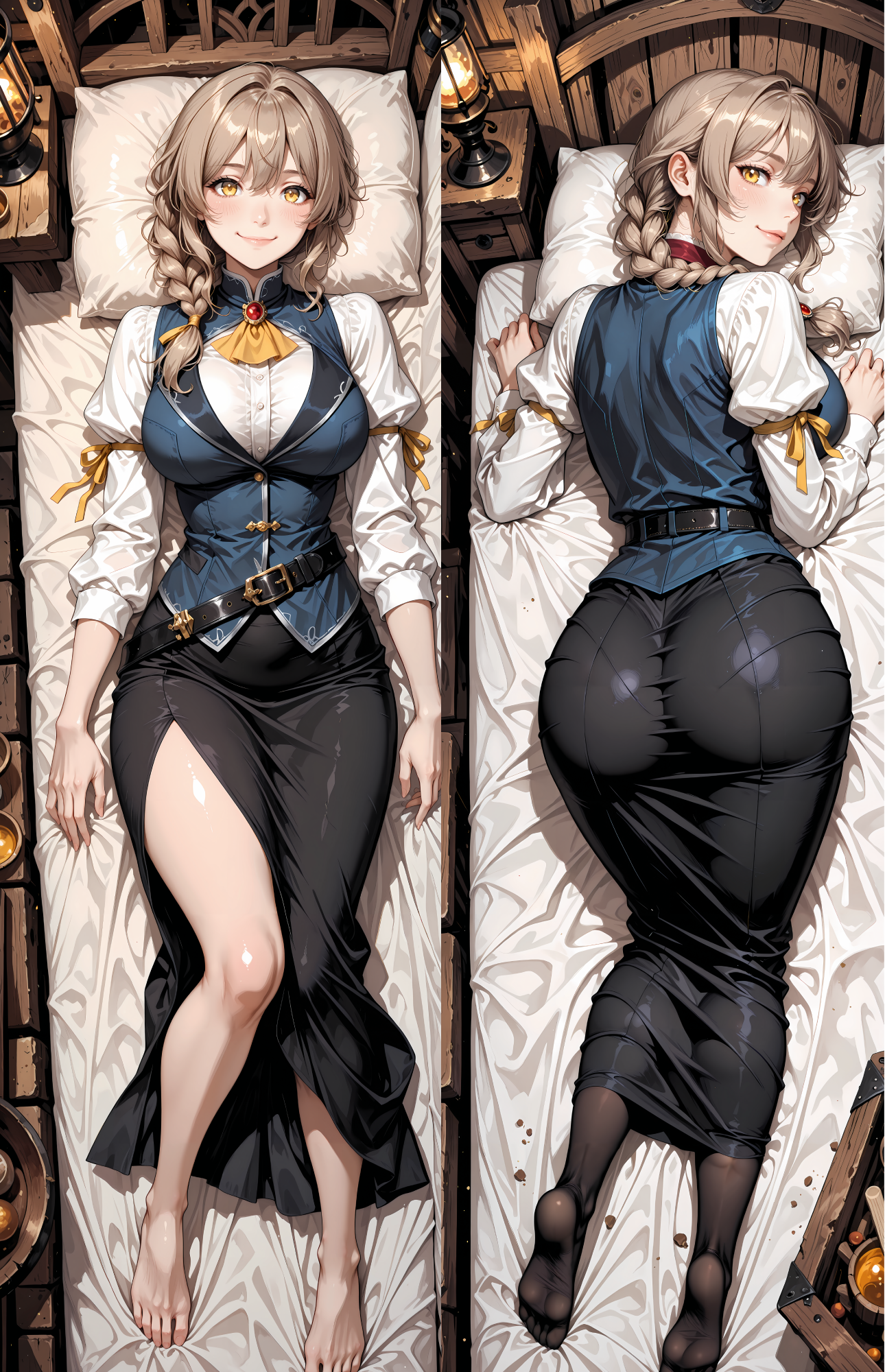 Goblin Slayer - Receptionist Dakimakura - Body Pillow Case
