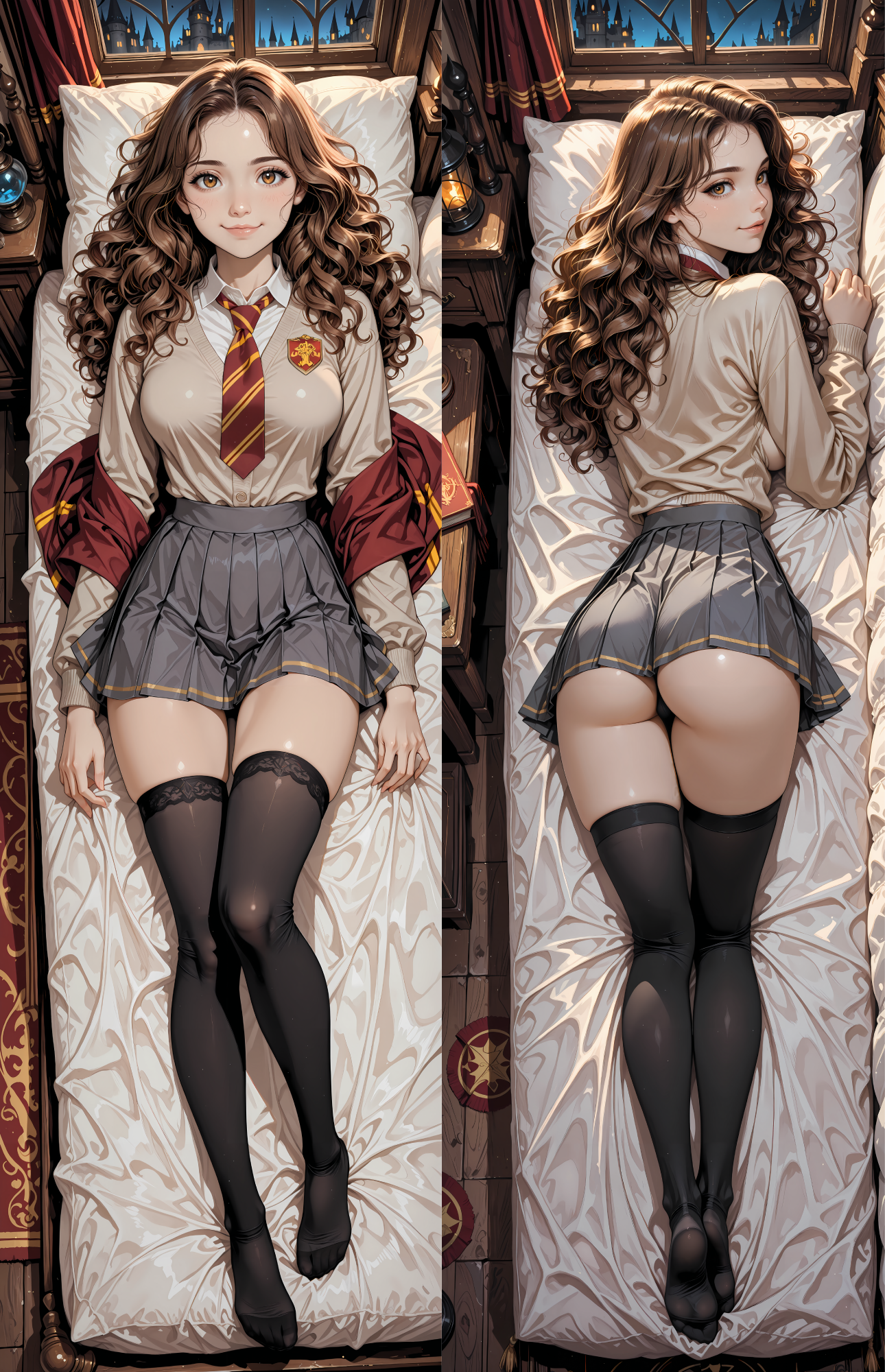 Harry Potter - Hermione Granger Dakimakura - Body Pillow Case