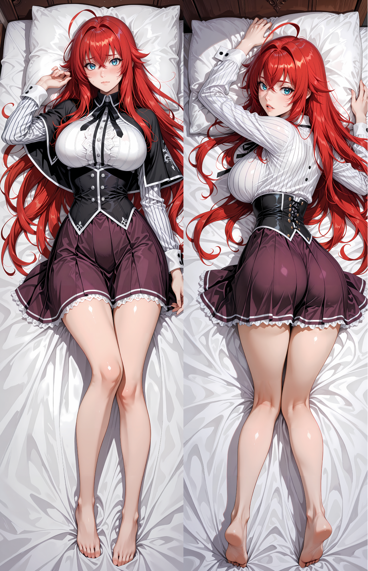 Highschool DxD - Rias Gremory Dakimakura - Body Pillow Case