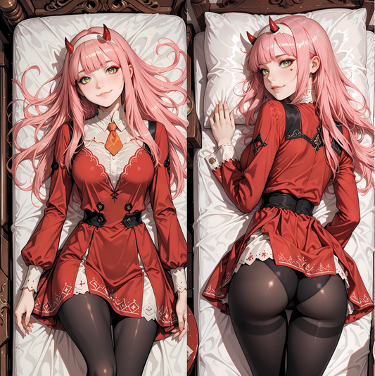 Darling in the Franxx - Zero Two Dakimakura - Body Pillow Case