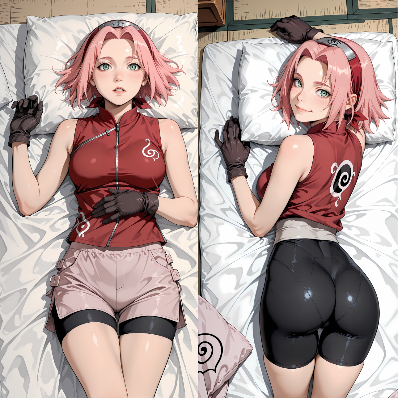 Naruto - Sakura Haruno Dakimakura - Body Pillow Case