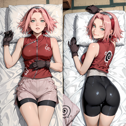 Naruto - Sakura Haruno Dakimakura - Body Pillow Case