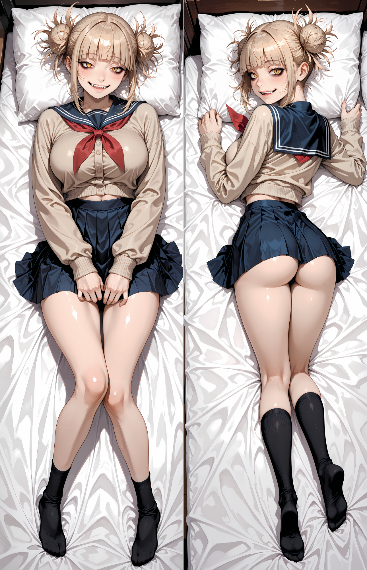 My Hero Academia - Toga Himiko Dakimakura - Body Pillow Case