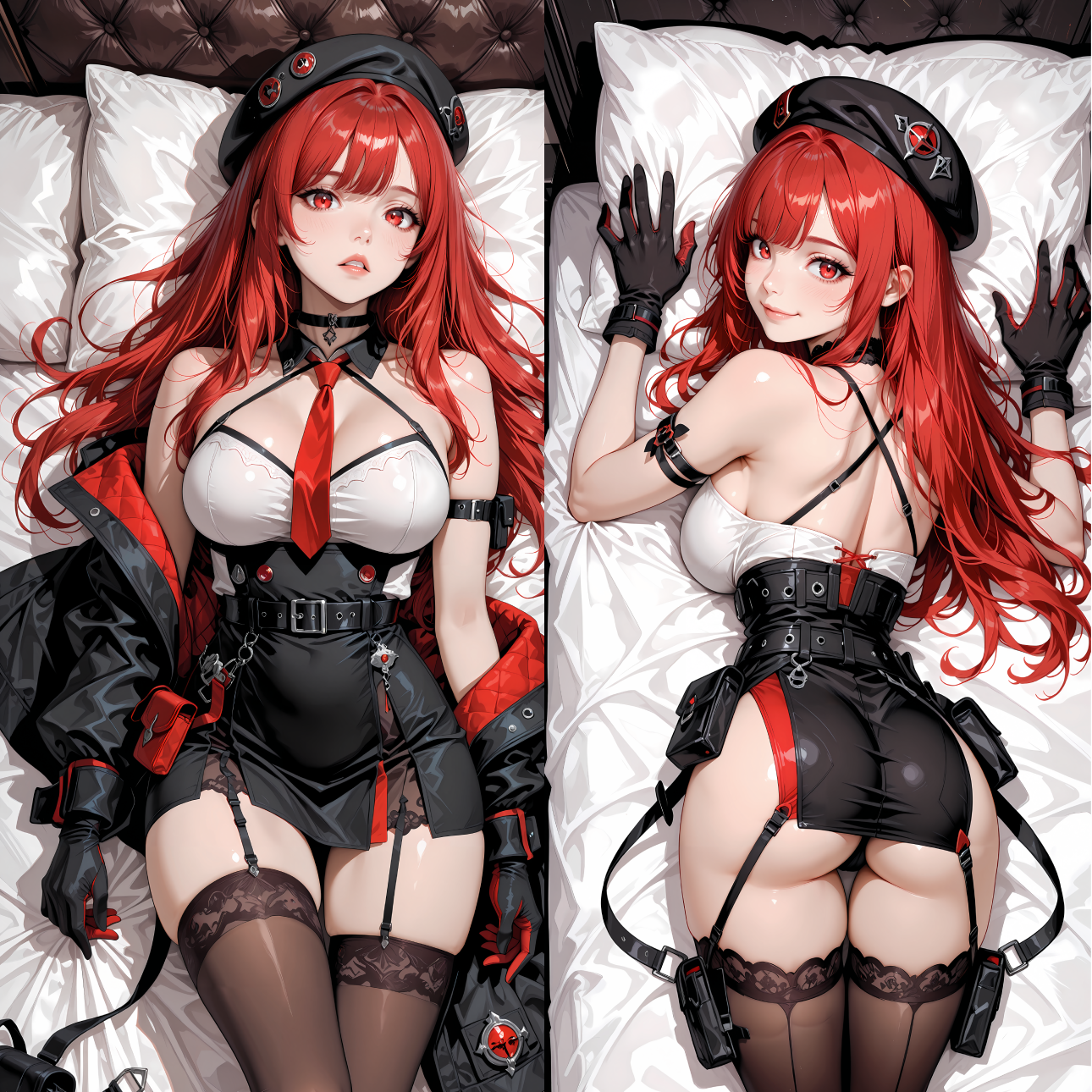Nikke - Rapi (Outfit1) Dakimakura - Body Pillow Case