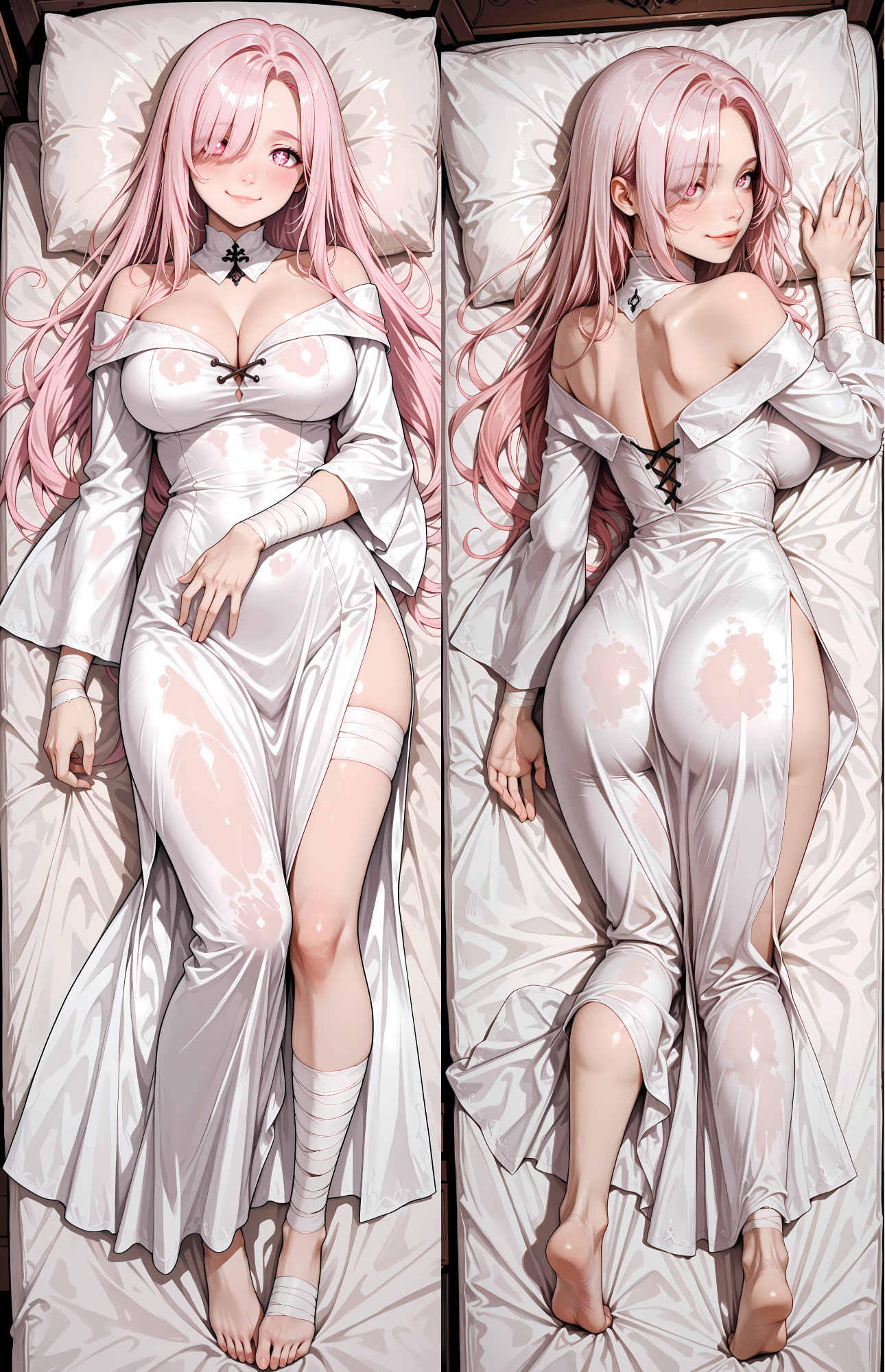 Reincarnated as the 7th Prince - Talia Dakimakura - Body Pillow Case