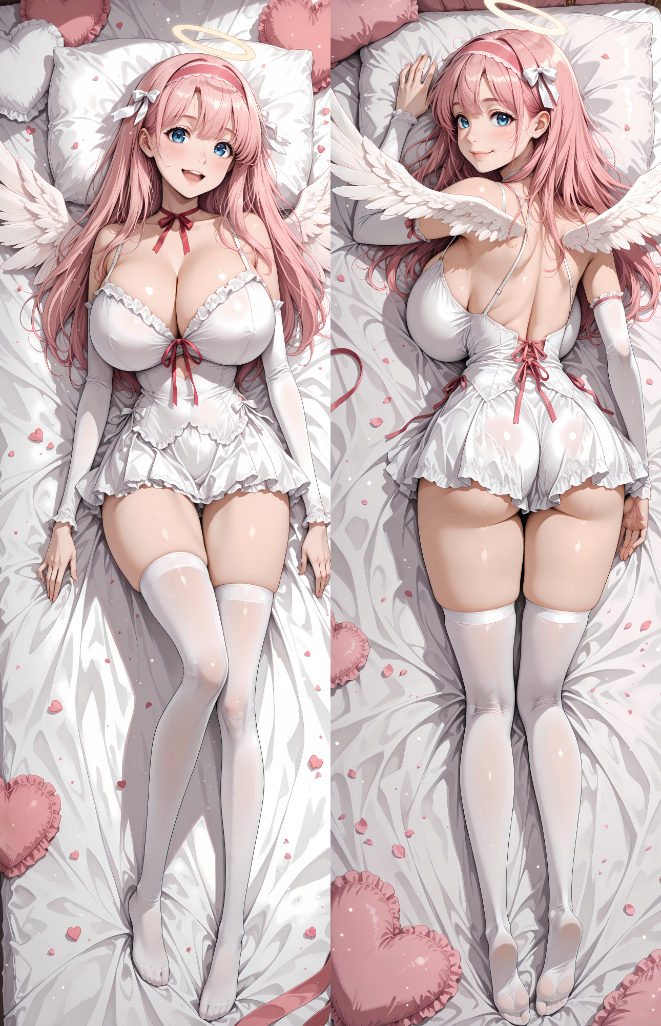 Saki - Haramura Nodoka (Angel) Dakimakura - Body Pillow Case