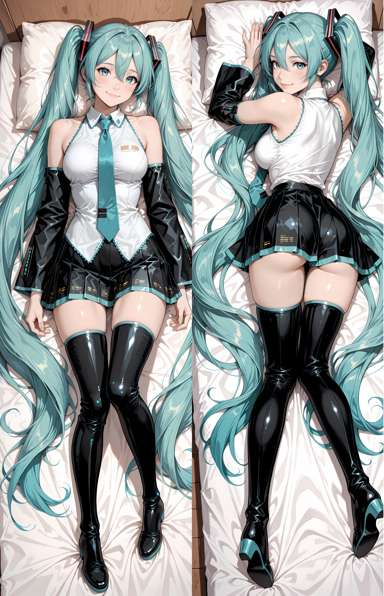 Vocaloid - Hatsune Miku Dakimakura - Body Pillow Case