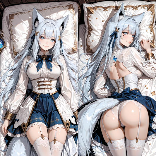 Hololive - Shirakami Fubuki (Outfit1) - Body Pillow Case Dakimakura