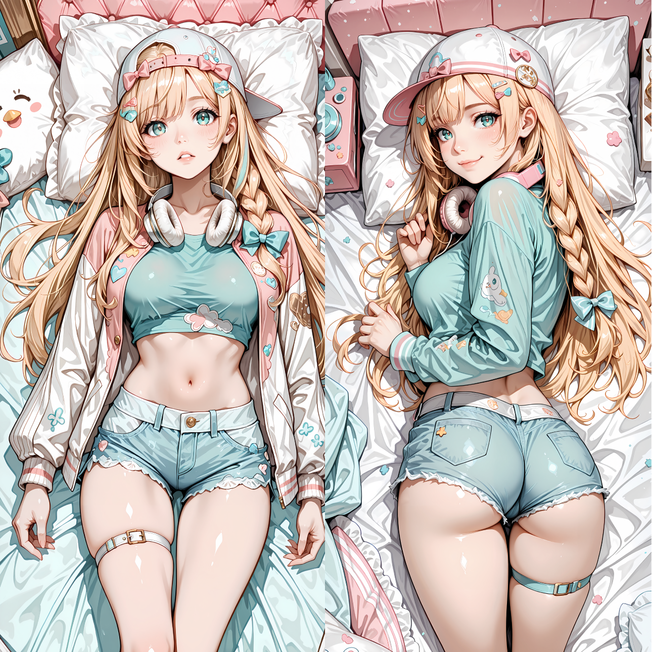 Hololive - Kazama Iroha (Outfit2) - Body Pillow Case Dakimakura
